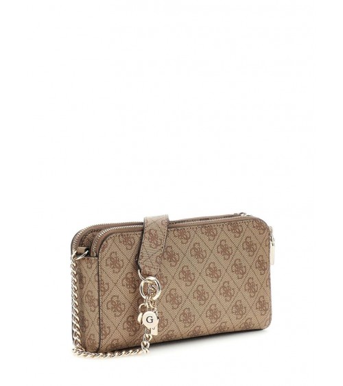 Guess Crossbody para Mujer en Tostado - Ecoleder