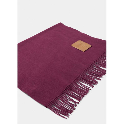 Liujo Estola Mujer Textil Burdeos Flecos