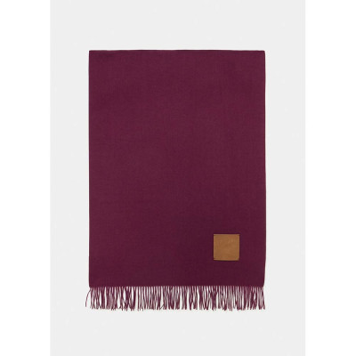 Liujo Estola Mujer Textil Burdeos Flecos