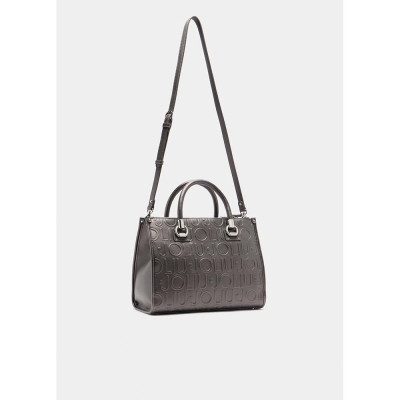 Liu Jo Bolso Satchel Mediano Mujer - Antracita | Lázaro Zapaterías