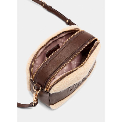 Interior con forro logotipado y doble compartimento del AF5100 Moro Light.