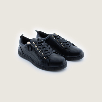 Be Casual Deportivos Mujer Negro