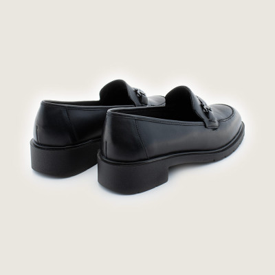 Lazaro Mocasines Mujer Negro