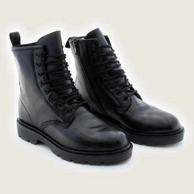 Lazaro Botines Mujer Negro