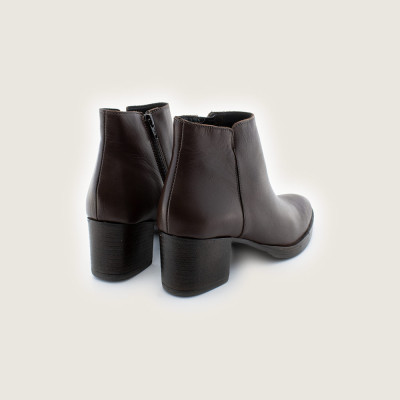 Lazaro Botines Mujer Marron