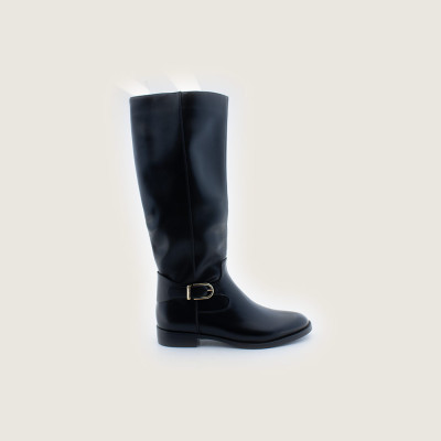 Lazaro Botas Mujer Negro