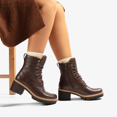 Look Padma B15 – detalle piel Napa waterproof y cordones