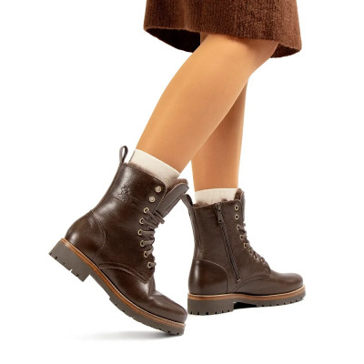 Look Panama Jack Frisia B31 Botas Mujer Piel Waterproof Pelo