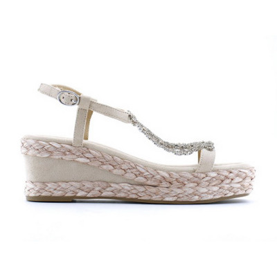 Be Casual Sandalias Mujer Beig