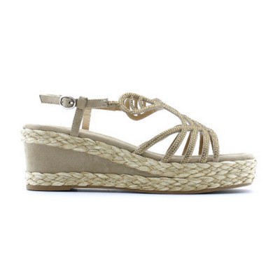 Be Casual Sandalias Mujer Beig