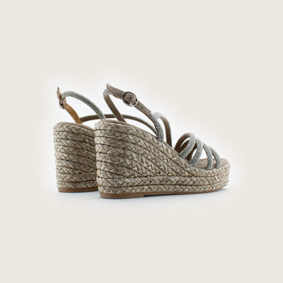Be Casual Sandalias Mujer Gris