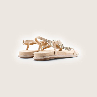 Be Casual Sandalias Mujer Beig