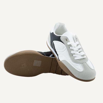 Be Casual deportivos gris mujer