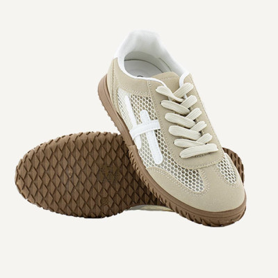 Be Casual deportivos beig mujer