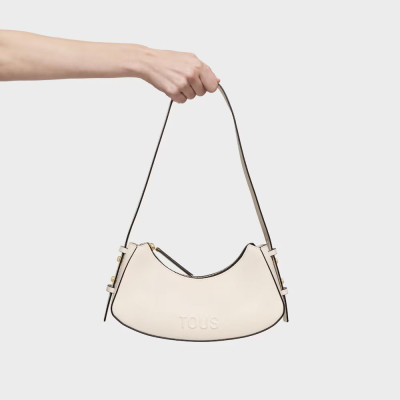 tous bolso beige mujer | Bolso hombro casual