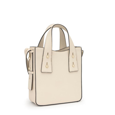 Minibolso beige sintético efecto piel TOUS