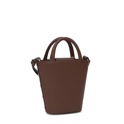 TOUS mini bolso marrón de lado