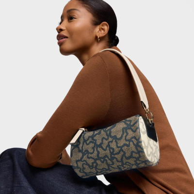 TOUS mini bolso negro mujer poliuretano Kaos