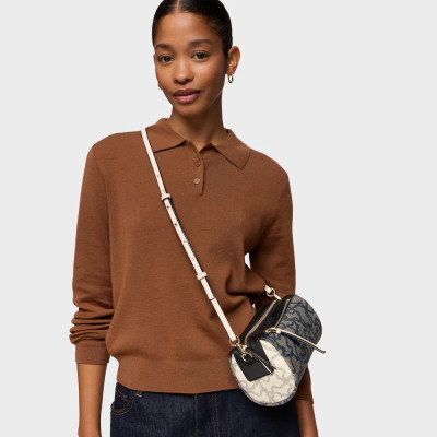 TOUS mini bolso negro con bandolera extraíble modelo con bolso cruzado