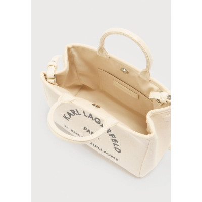 Karl Lagerfeld bolso beige canvas B2W50003