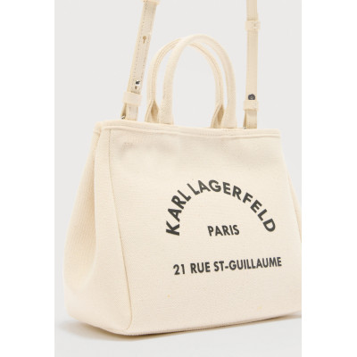 Karl Lagerfeld bolso beige canvas B2W50003