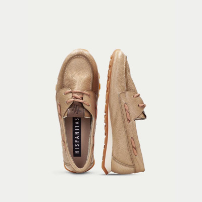 Mocasín mujer piel Hispanitas detalle