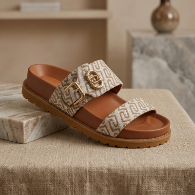 Liujo Sandalias Mujer Beig