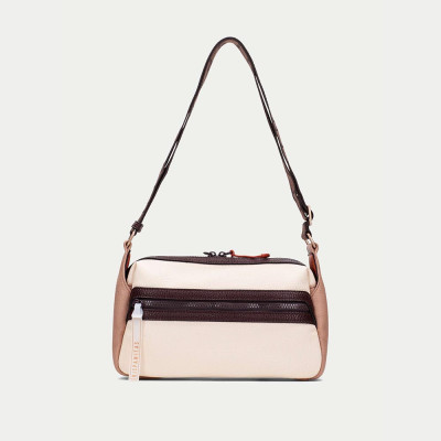 Hispanitas bandolera crema BV264725 mujer