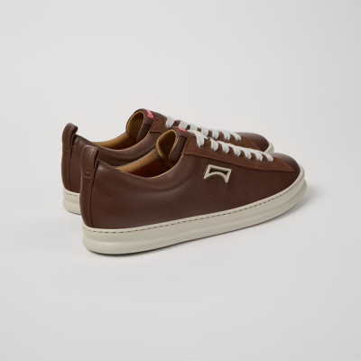 zapatillas piel marrón Camper Runner Four