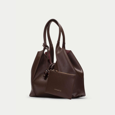 bolso shopper avellana hispanitas bv264532