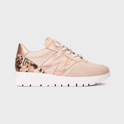 Wonders zapatillas beige Odisei 00 mujer