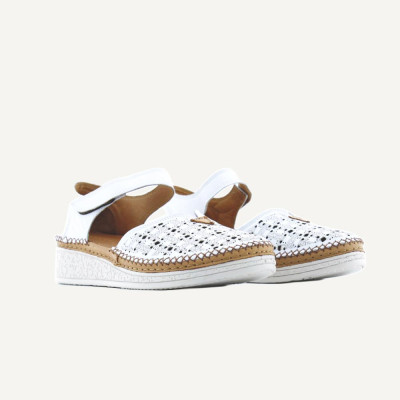 Sherlock Soon Sandalias Mujer Blanco