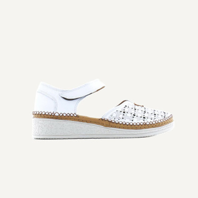 Sherlock Soon Sandalias Mujer Blanco