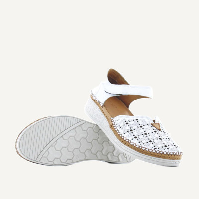 Sherlock Soon Sandalias Mujer Blanco