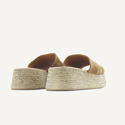 Sherlock Soon Sandalias Mujer Cuero Marron