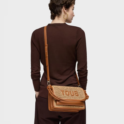 Bolso camel mujer TOUS cómodo