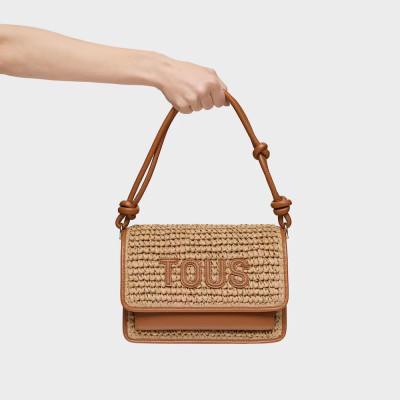 Bolso verano mujer TOUS camel en mano