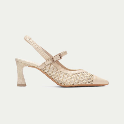 Hispanitas destalonado crema Giorgia mujer