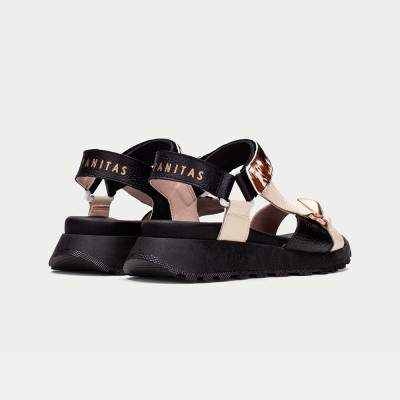Sandalia sport Hispanitas plataforma 4,5 cm vista trasera