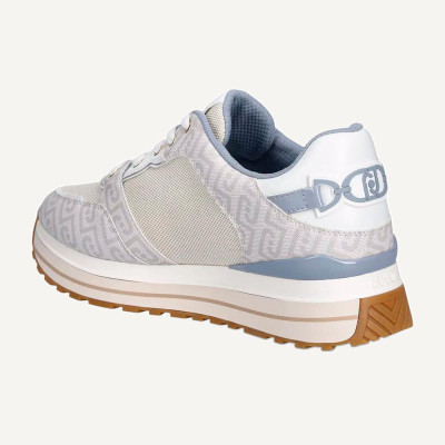 detalle talón zapatillas liu jo logo