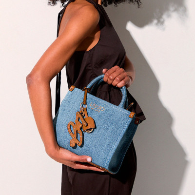 Liu Jo bolso denim claro mujer AA6192