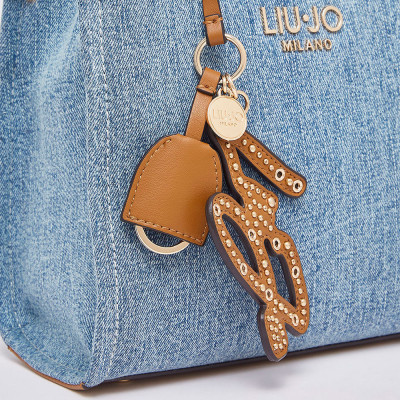 Liu Jo bolso denim claro mujer AA6192