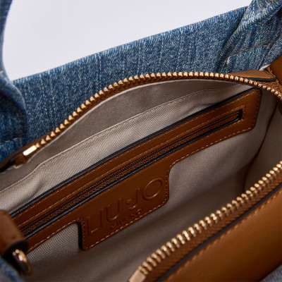 Liu Jo bolso denim claro mujer AA6192
