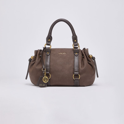 bolso mano negro elegante Liu Jo mujer