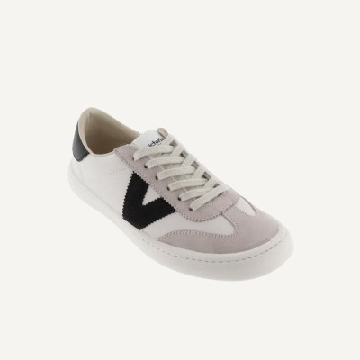 Victoria zapatillas barefoot blanco negro