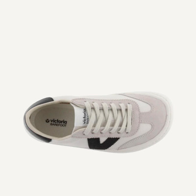 Victoria zapatillas barefoot blanco negro