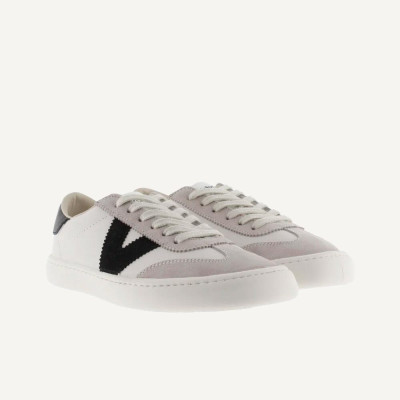 Victoria zapatillas barefoot blanco negro