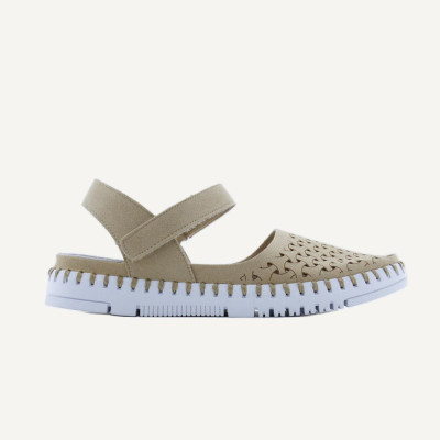 Eoligeros sandalias mujer Trompy  camel ligera