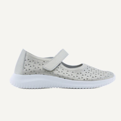 Eoligeros Isa Gold Zapato Mercedes Mujer Oro | Lazaro