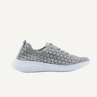 Eoligeros deportivos mujer plata plomo